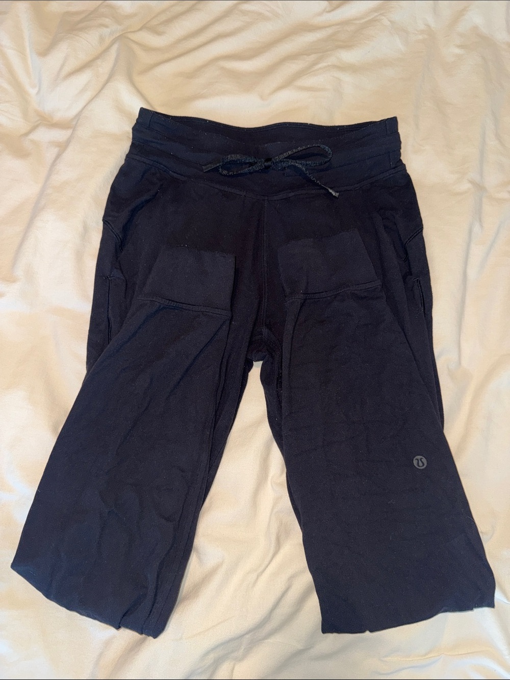lululemon black align joggers old design with drawstring